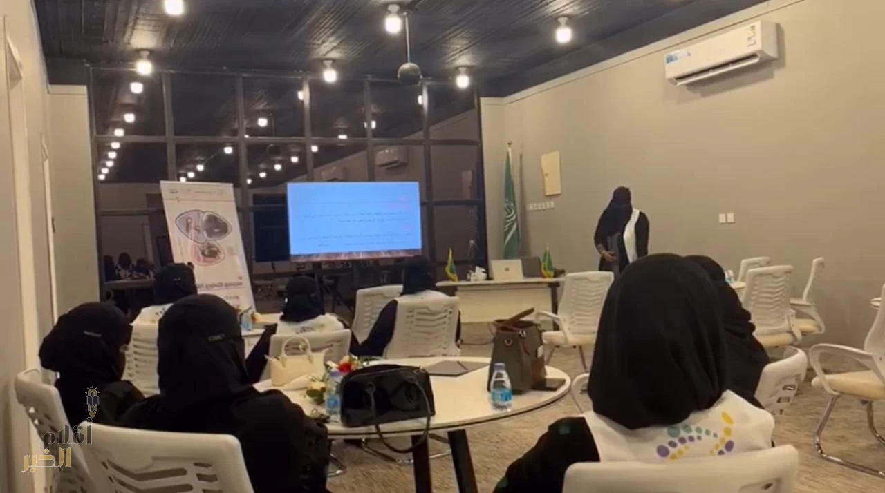 جمعيّة بصمة شباب التطوعيّة بالقنفذة وفريق أصداء الإعلامي تقيم البرنامج الصحي التطوعي