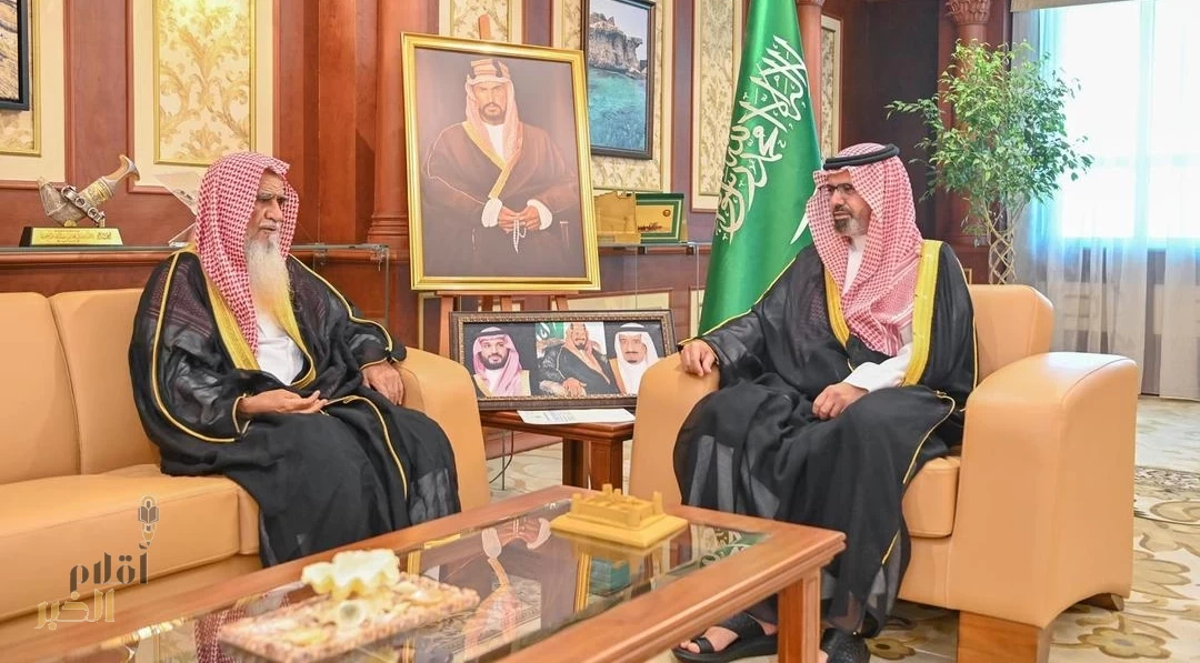 نائب أمير جازان يستقبل المستشار الشرعي بفرع الإفتاء بالمنطقة