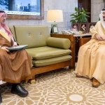 أمير منطقة الرياض يستقبل محافظ مرات