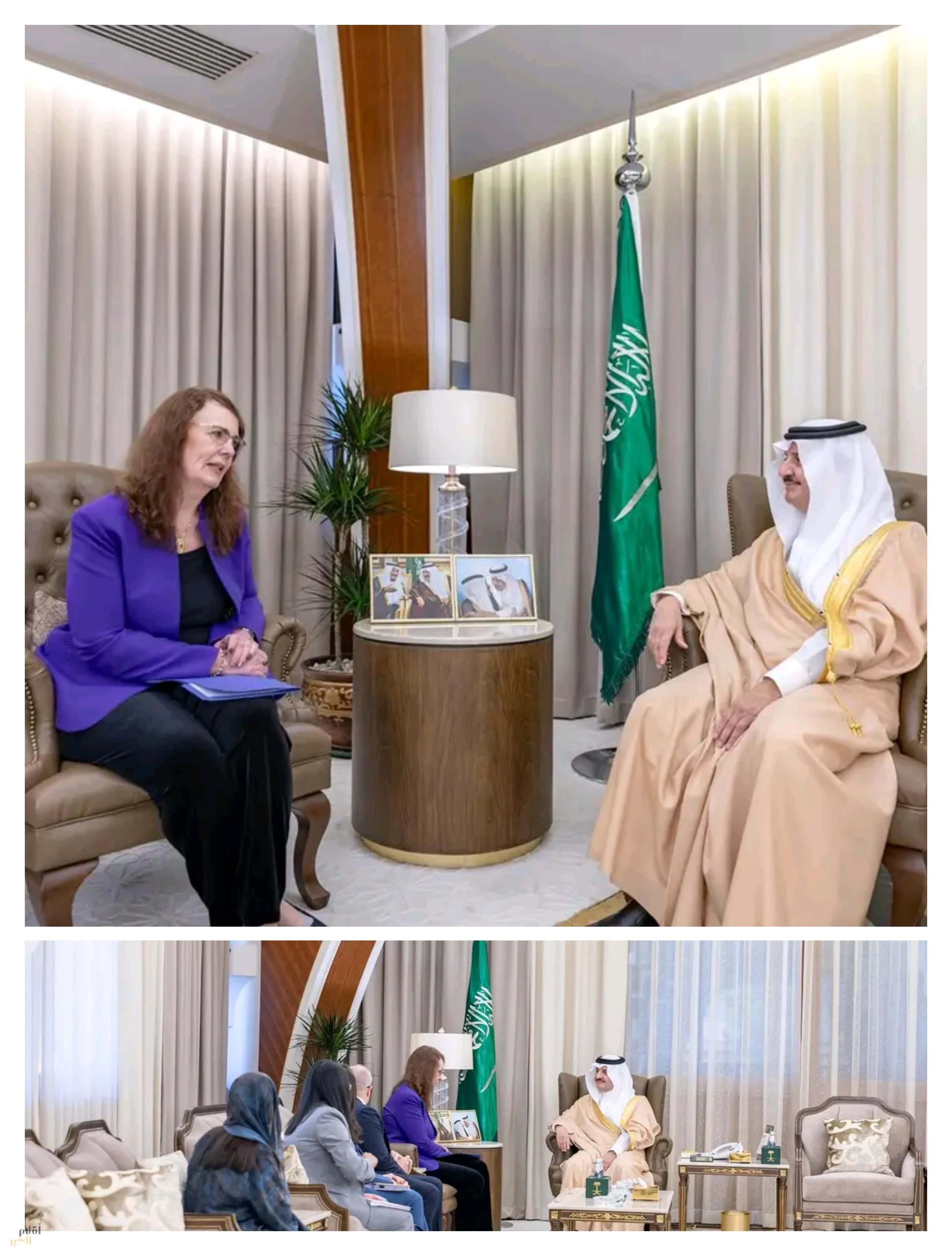 أمير المنطقة الشرقية يستقبل القائم بالأعمال في السفارة الأمريكية لدى المملكة