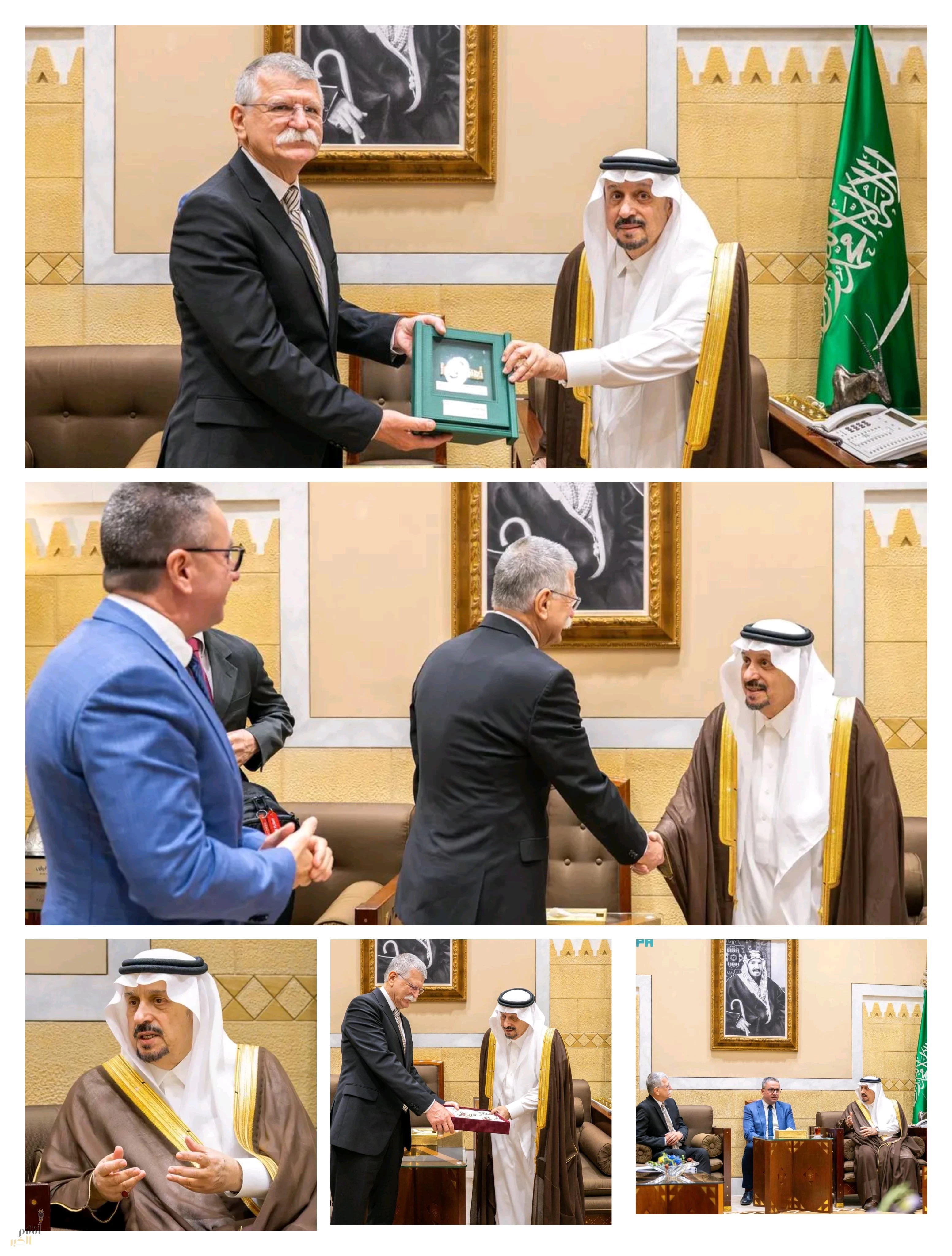 أمير منطقة الرياض يستقبل رئيس الجمعية الوطنية المجرية