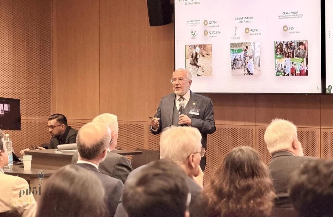 الدكتور الربيعة: المملكة عملت على تنمية العمل الإغاثي وتطويره على أسس سليمة وقواعد إنسانية راسخة