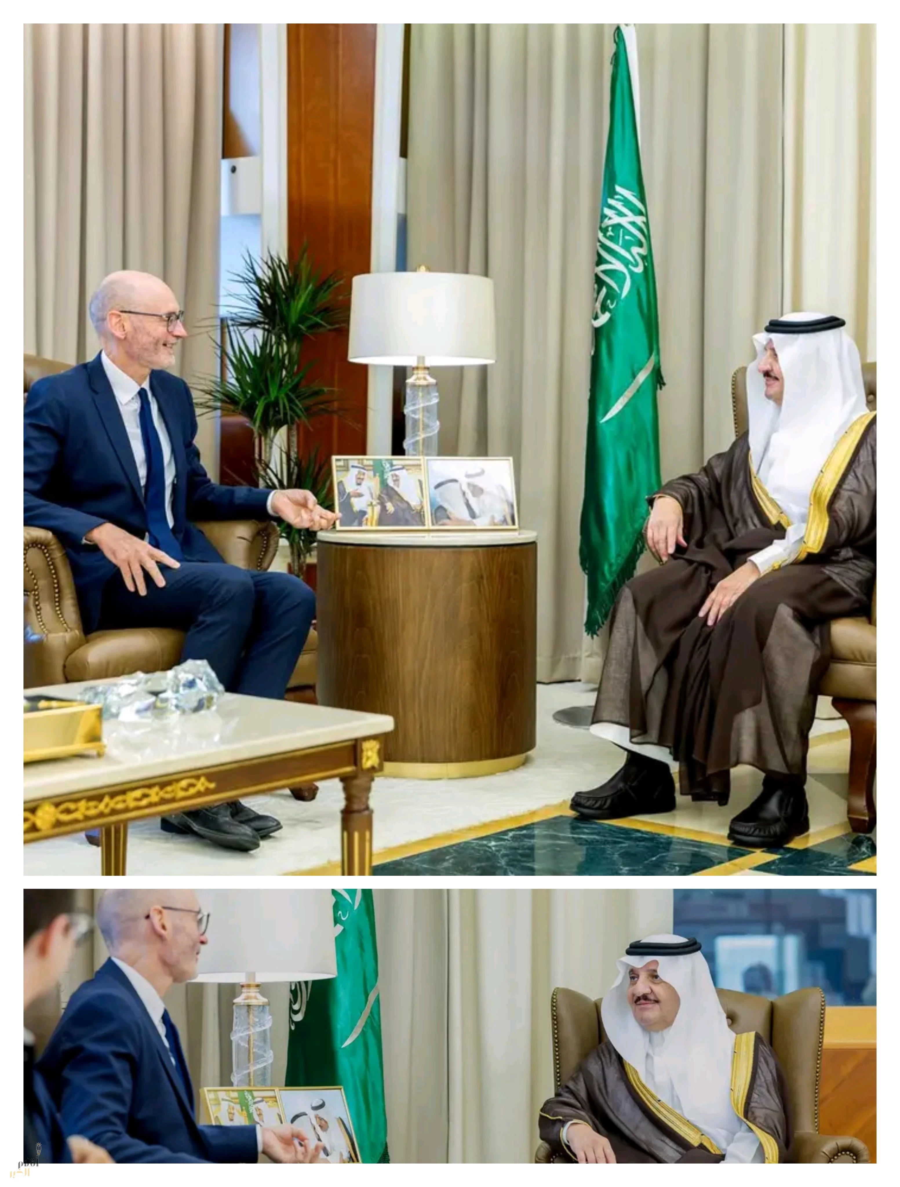 أمير المنطقة الشرقية يستقبل السفير البريطاني لدى المملكة