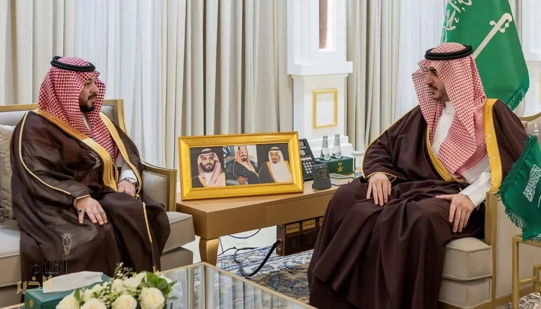 أمير منطقة الجوف يستقبل مدير فرع وزارة الشؤون الإسلامية بالمنطقة المكلَّف حديثًا