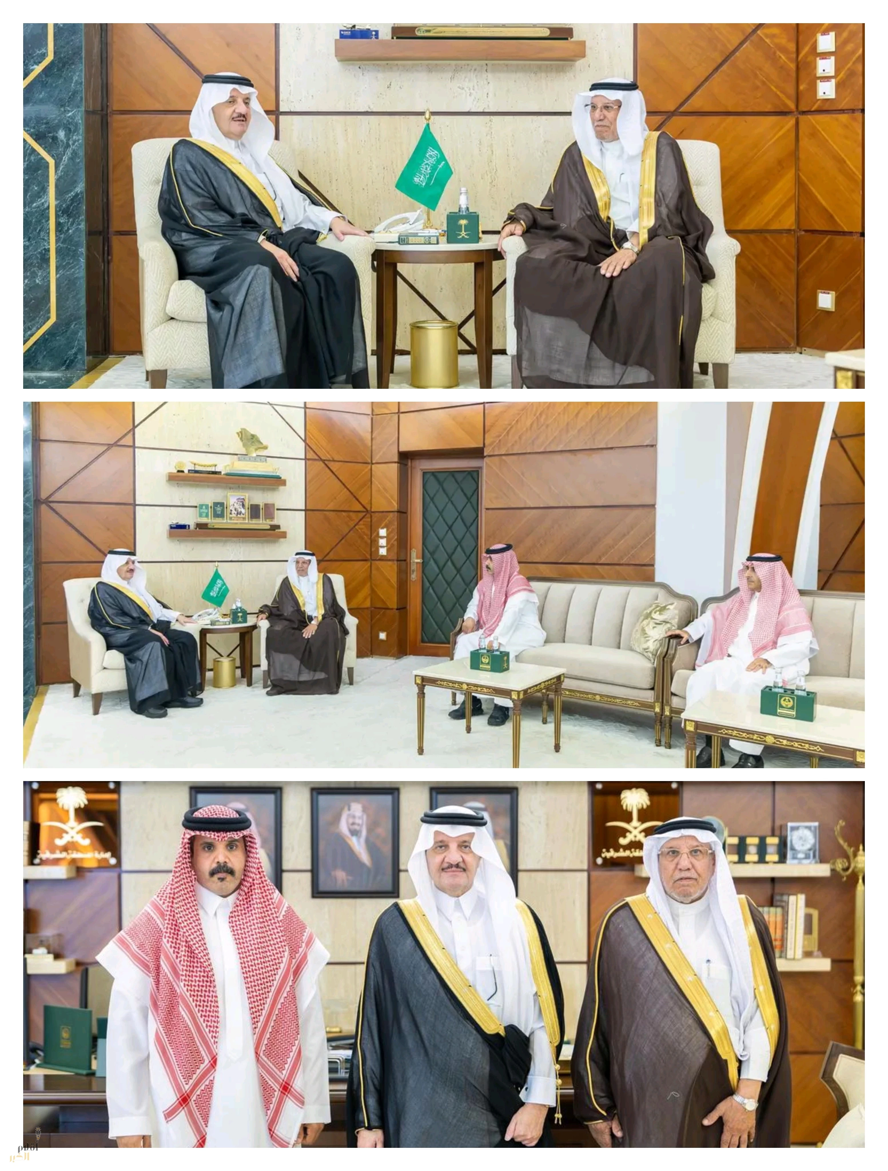 أمير المنطقة الشرقية يستقبل راشد الدوسري المتنازل عن قاتل أخيه