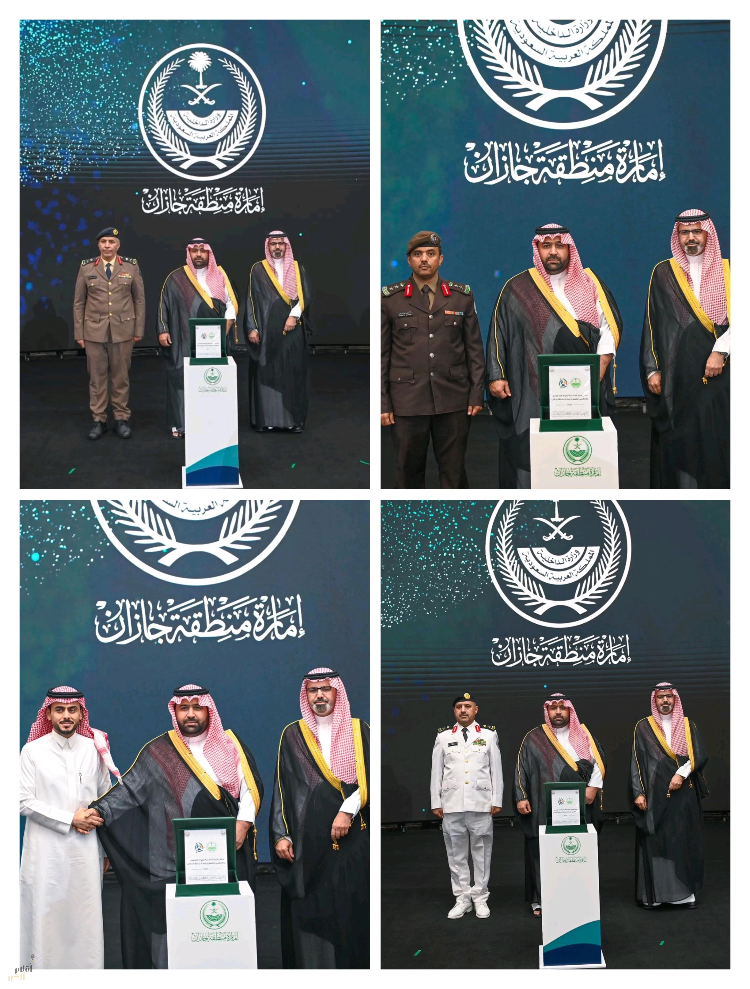 أمير جازان يكرم قطاعات وزارة الداخلية في ملتقى التطوع 2025