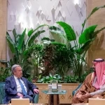 سمو ولي العهد يلتقي الأمين العام للأمم المتحدة