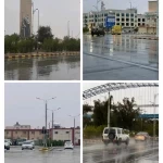 أمطار على محافظة طريف بالحدود الشمالية