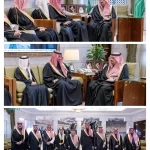 الأمير فيصل بن بندر يستقبل أمين الرياض وأعضاء مجلس شركة الرياض للتعمير