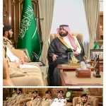 أمير جازان يستقبل مدير عام حرس الحدود