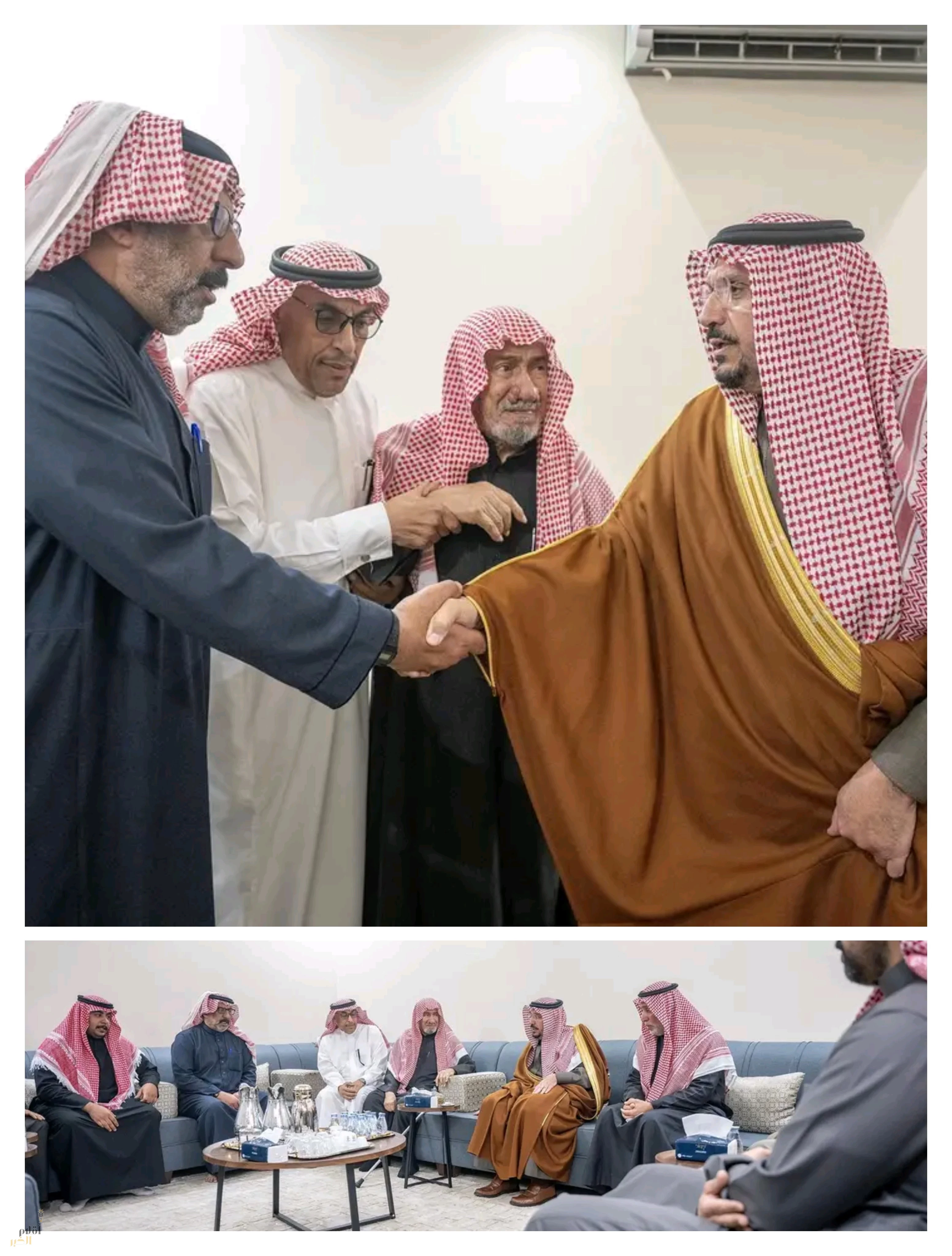 أمير القصيم يُعزي المواطن خالد الدباسي في وفاة زوجته وابنتيه