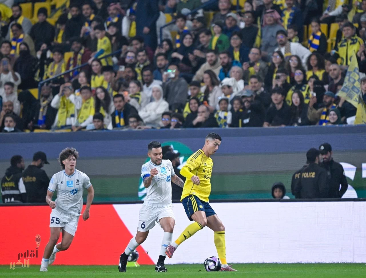 رونالدو وفيليكس يقودان النصر لانتصار على الأخدود 