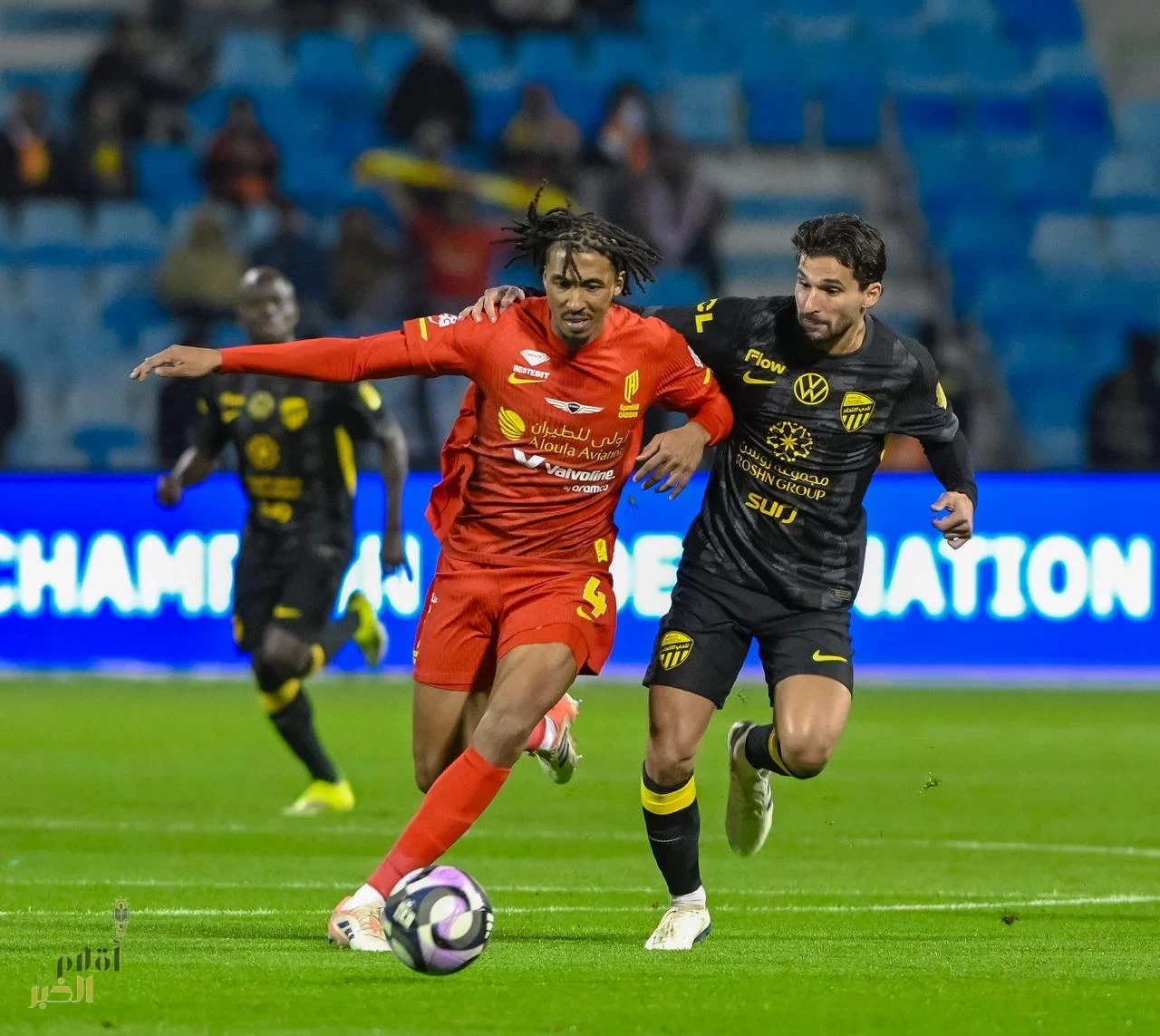 القادسية يحقق فوزه السادس على التوالي على حساب الاتحاد