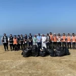‏بيئة الليث تنفّذ مبادرة لتنظيف الشاطئ بالشراكة مع الكلية التقنية 