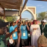 وفد إفريقي وأكاديميون من جامعة جازان يزورون جناح "صبيا" في مهرجان جازان 2026"