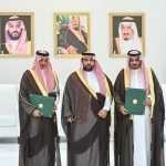 الأمير محمد بن عبدالعزيز يشهد توقيع مذكرة تعاون بين إمارة جازان والهيئة الملكية للجبيل وينبع