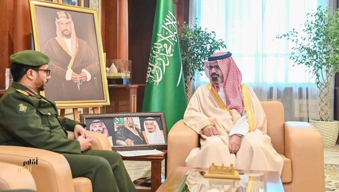 نائب أمير جازان يستقبل مدير جوازات المنطقة المكلف