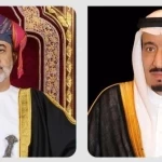 سلطان عُمان يهنئ خادم الحرمين الشريفين بمناسبة يوم التأسيس
