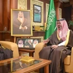 الأمير ناصر بن محمد يستقبل رئيس وأعضاء مجلس إدارة غرفة جازان