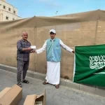 ‏بيئة مكة تنفذ مبادرة لتفطير الصائمين احتفاءً بيوم العلم السعودي