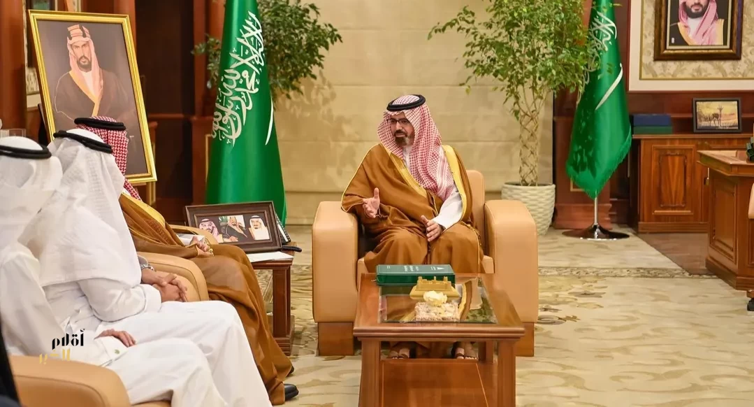 نائب أمير جازان يستقبل أمين المنطقة ويطّلع على مبادرات الأمانة