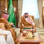 أمير جازان يستقبل أمين المنطقة ويطّلع على مبادرات الأمانة