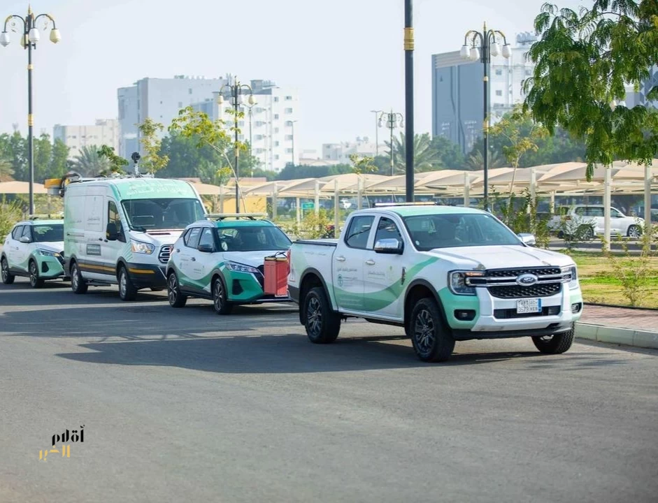 (22) معدة تعمل بالذكاء الاصطناعي لتقييم حالة الطرق بمنطقة تبوك