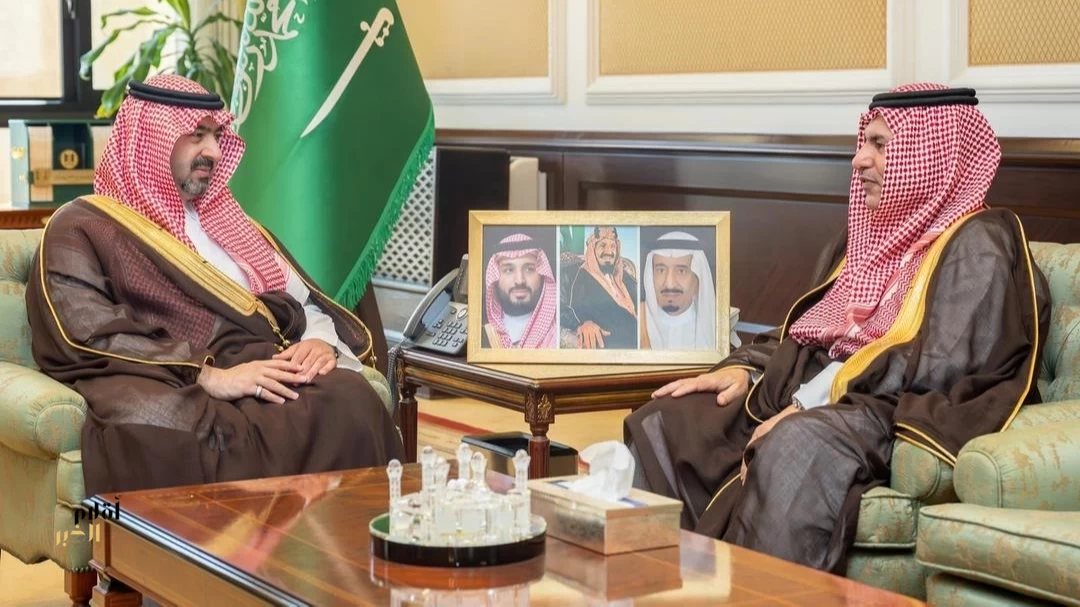 نائب أمير تبوك يستقبل مدير عام فرع المركز الوطني للرقابة على الالتزام البيئي بالمنطقة الشمالية