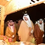 برعايّة الفيصل "القباع وآل دغيس" يدشّنان انطلاق مهرجان المانجو الـ 15 