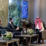 سمو أمين منطقة الرياض يستقبل وزير الإدارة المحلية والبيئة السوري