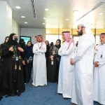رئيس جامعة الإمام عبدالرحمن بن فيصل يدشّن يوم البحث الثامن ويكرّم نخبة الأبحاث الطلابية