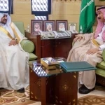 وكيل إمارة الرياض يلتقي مدير فرع وزارة الموارد البشرية والتنمية الاجتماعية بالمنطقة