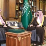 أمير جازان يستقبل المدير العام لفرع المركز الوطني للرقابة على الالتزام البيئي بالمنطقة