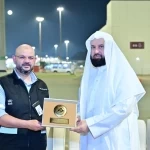 الرئيس العام لهيئة الأمر بالمعروف والنهي عن المنكر يتفقد مشروع المصليات المتنقلة للرئاسة العامة في مشعر مزدلفة