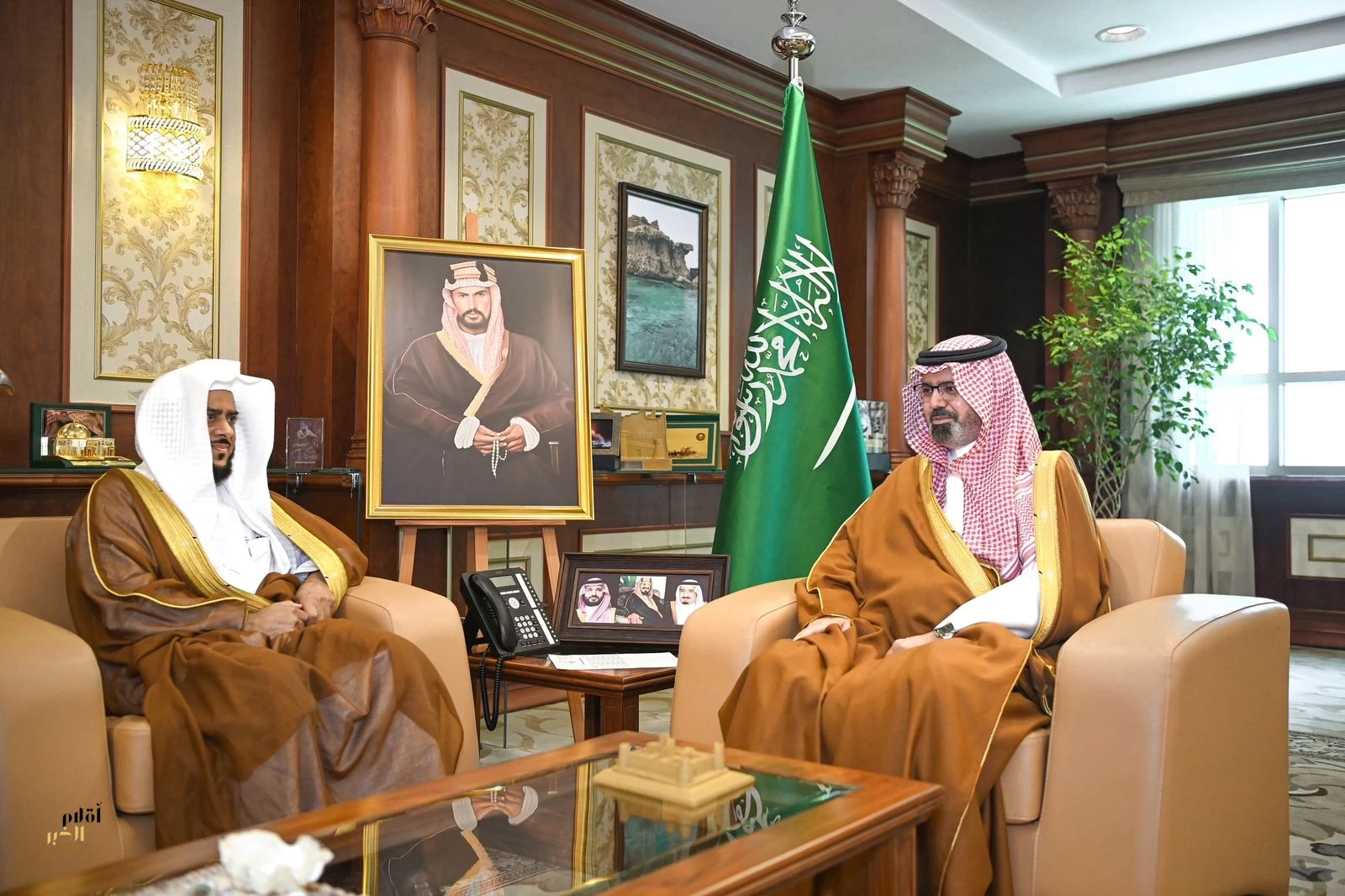 نائب أمير جازان يستقبل رئيس محكمة الاستئناف بالمنطقة