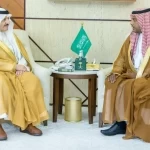 أمير المنطقة الشرقية يستقبل رئيس جمعية رؤية لتنمية القدرات البشرية