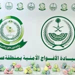 دوريات الأفواج الأمنية بمنطقة عسير تقبض على مخالفَيْن لنظام أمن الحدود لتهريبهما 24 كلجم من القات المخدر