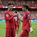 البرتغال تقسو على أوزبكستان ورونالدو يسجل في 6 نسخ من كأس العالم 