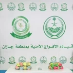 دوريات الأفواج الأمنية بمنطقة جازان تقبض على مُخالفَيْن لنظام أمن الحدود لتهريبهما 5 كلجم من القات المخدر
