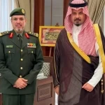 أمير المدينة المنورة يستقبل مدير جوازات المنطقة