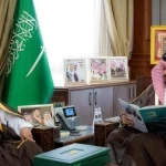أمير المدينة المنورة يستقبل المدير العام لفرع وزارة الصحة بالمنطقة