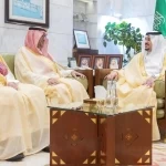 نائب أمير الرياض يستقبل رئيس النيابة العامة بالمنطقة
