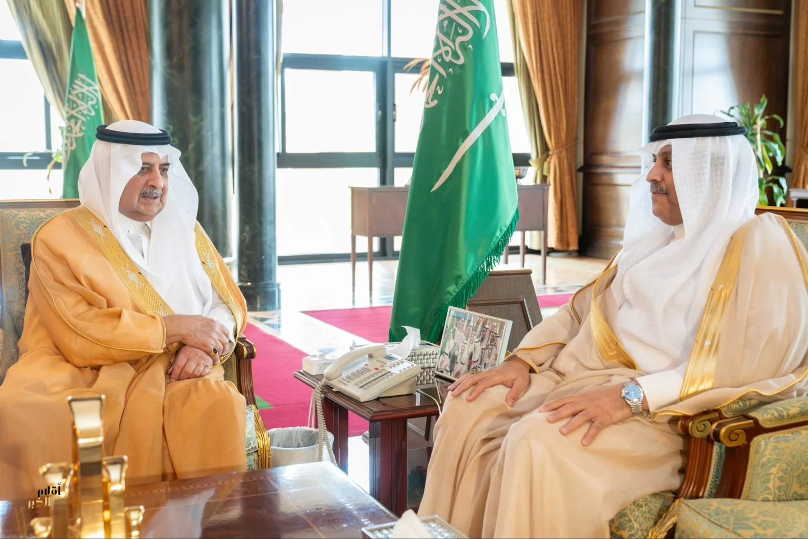 ‏أمير تبوك يستقبل الرئيس التنفيذي لشركة تبوك للتنمية الزراعية 