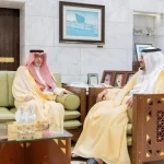 نائب أمير الرياض يستقبل عضو مجلس المنطقة الدكتور السديري