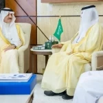 أمير الشرقية يستقبل مدير فرع الهيئة السعودية للمواصفات والمقاييس والجودة