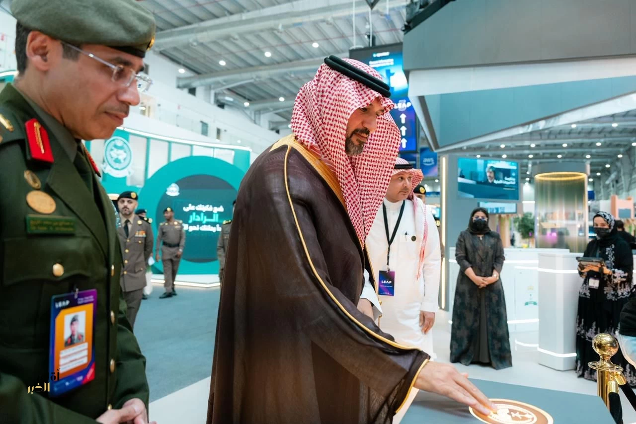 مساعد وزير الداخلية لشؤون التقنية يدشّن جناح وزارة الداخلية في المعرض المصاحب لمؤتمر ومعرض ليب 2026