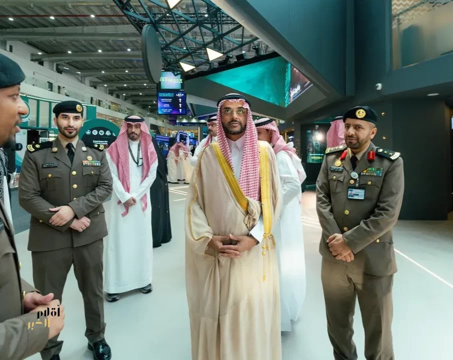 مستشار وزير الداخلية يزور مؤتمر ومعرض ليب 2026
