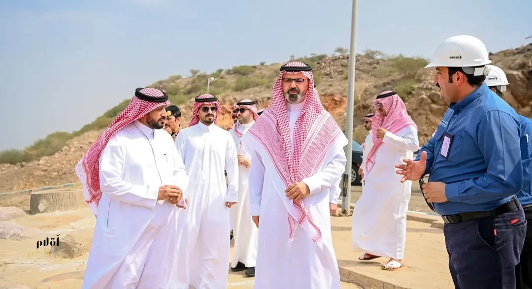 الأمير ناصر بن جلوي يطّلع على المشروعات التطويرية في سد وادي جازان