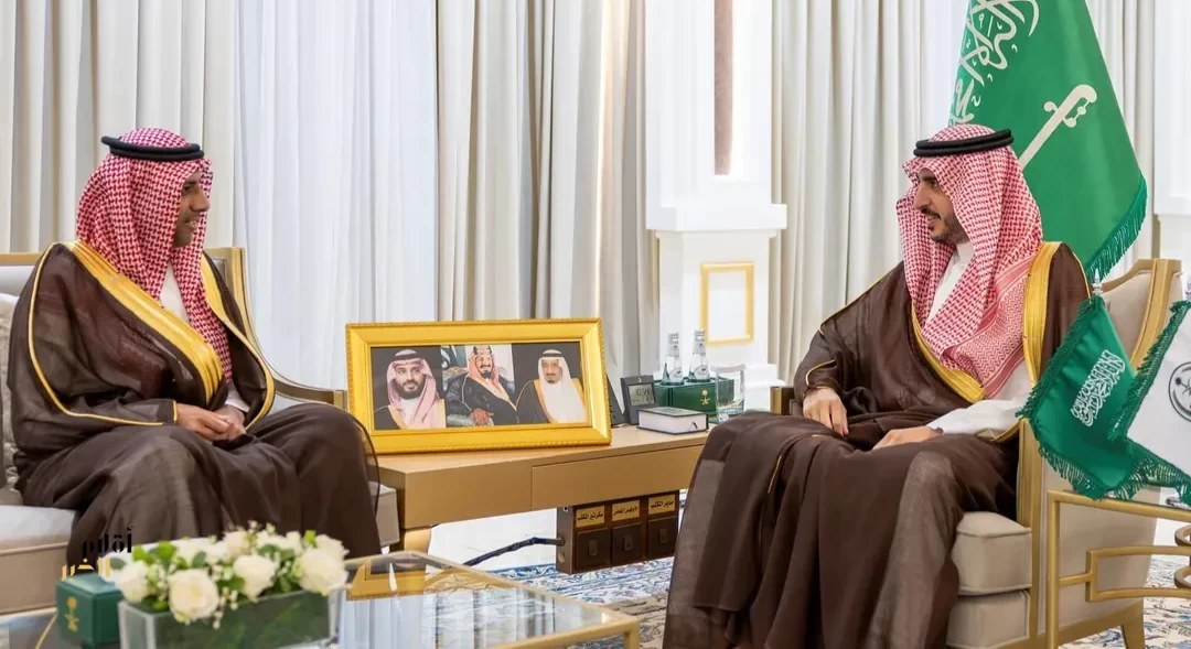 أمير منطقة الجوف يستقبل مدير عام فرع هيئة الهلال الأحمر السعودي المعيّن حديثًا
