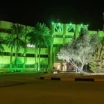 الإضاءة الخضراء تزين مبنى إمارة منطقة الجوف احتفاءً باليوم الوطني السعودي